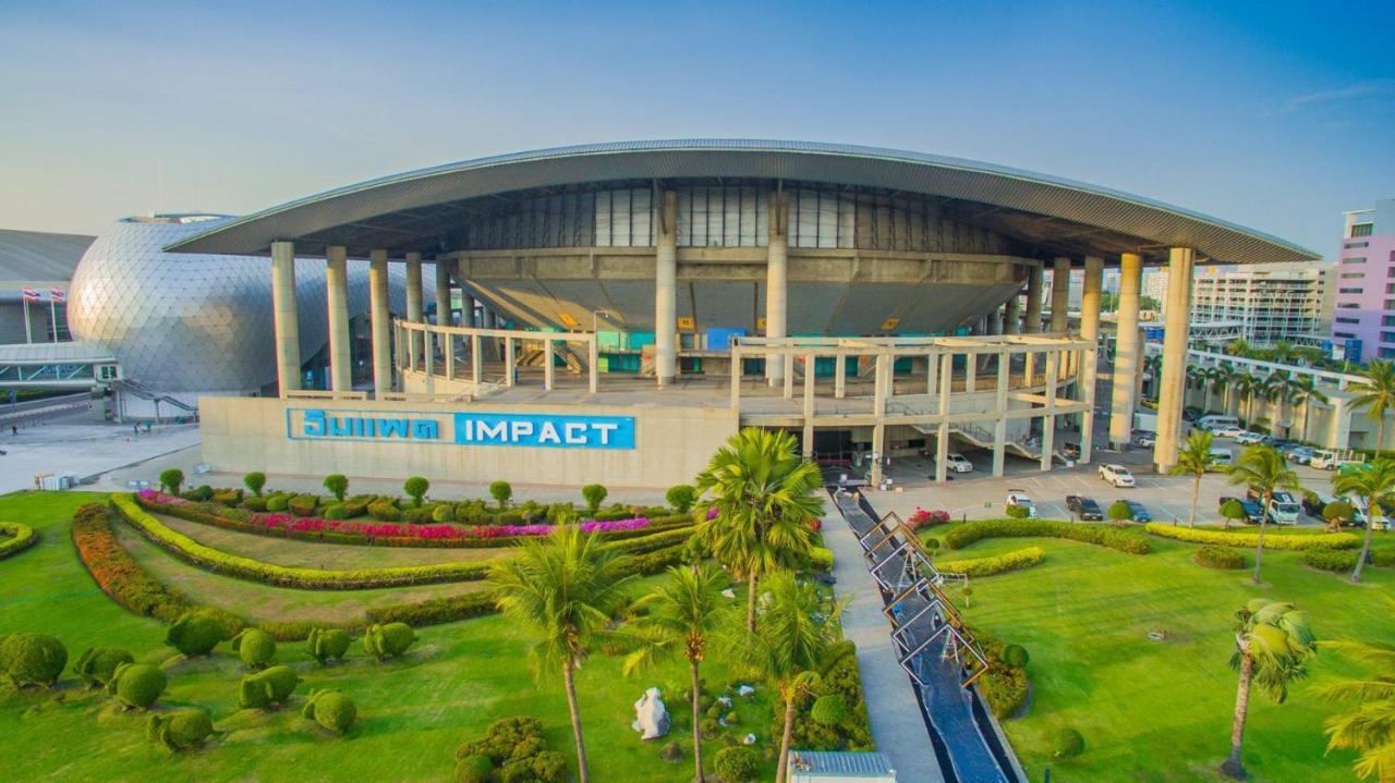 ป็อปปูล่าคอนโด เมืองทองธานี ใกล้ Impact 酒店 公寓 Banguecoque Exterior foto